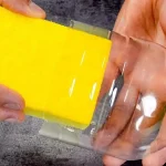 Completamente inesperado lo que sale con 1 botella y una esponja para platos.