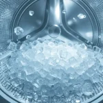 Ice in the dryer, the secret procedure of every laundry