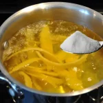 Lemon peels, boil them with a pinch of salt – the reason is surprising