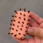 Stick familiar spices into the soap. It used to be done this way in every household